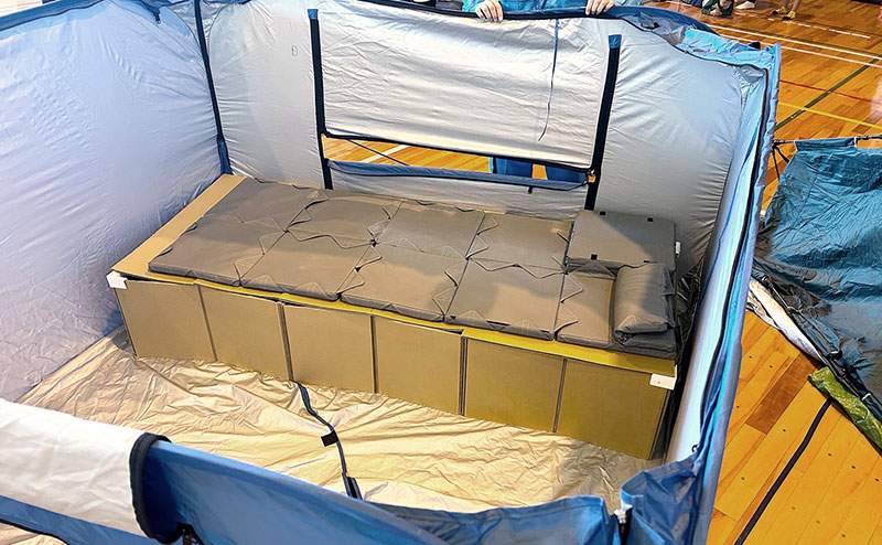 防災マット「MATOMAT（マトマット）」（非常時）