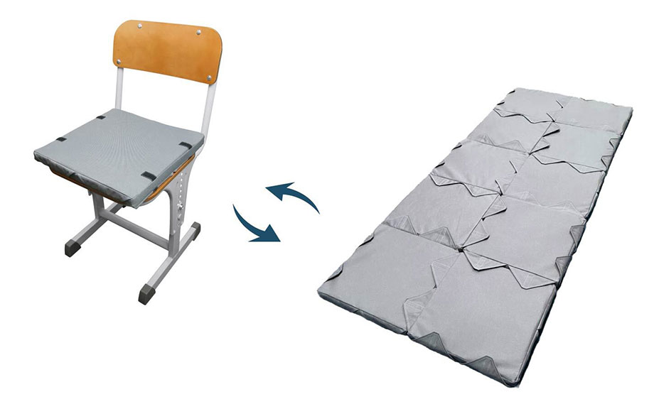 防災マット「MATOMAT（マトマット）」